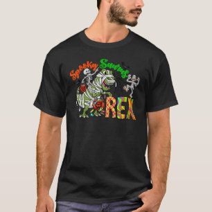 Dinosaur Halloween Spookysaurus Trex Trick Or Trea T-Shirt