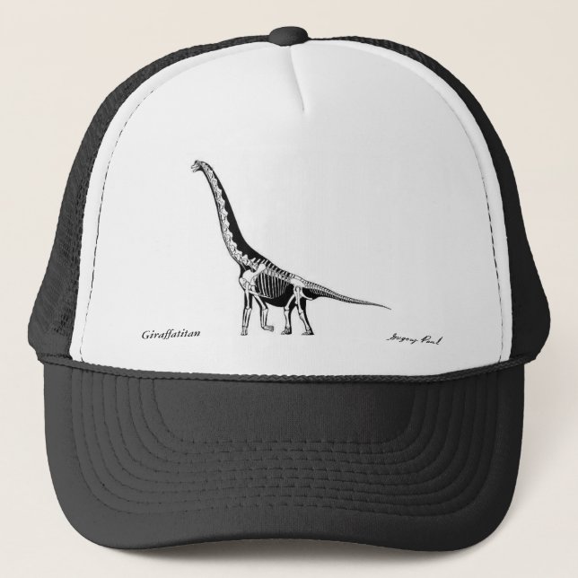 Dinosaur Hat Brachiosaurus Gregory Paul (Front)