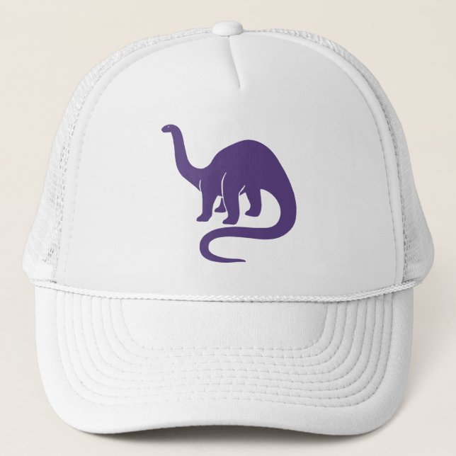 Dinosaur  Hat - Purple (Front)
