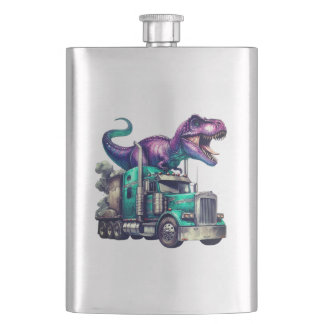 Dinosaur  hip flask