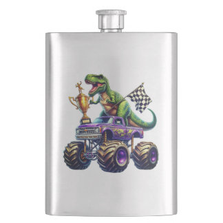 Dinosaur  hip flask