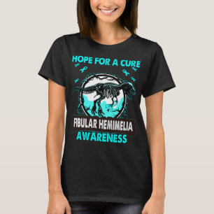 Dinosaur Hope For A Cure FIBULAR HEMIMELIA T-Shirt