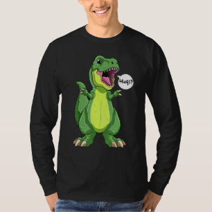 Dinosaur Hugs Cute Dino Rex Hug Love Cuddle Pun Jo T-Shirt