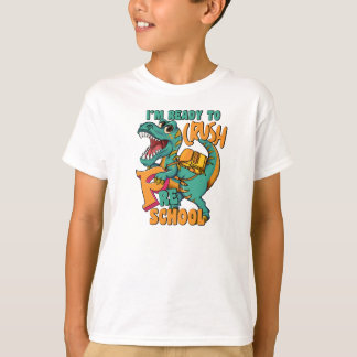 Dinosaur I’m Ready Crush Preschool T-Shirt