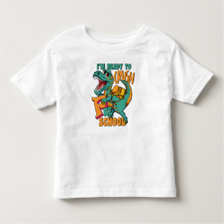 Dinosaur I’m Ready Crush Preschool Toddler T-Shirt