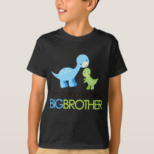 Dinosaur I'm Going to Be A Big Brother T-Shirt
