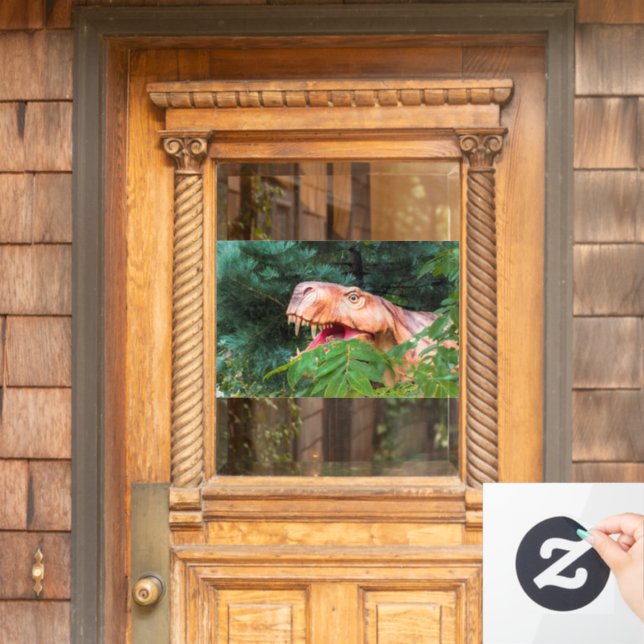 Dinosaur in the forest.  (Home Door)