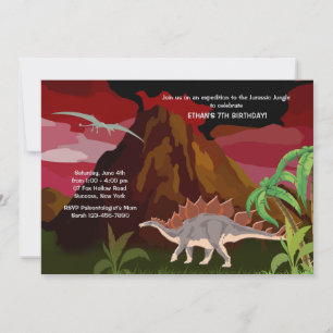 Dinosaur Invitation