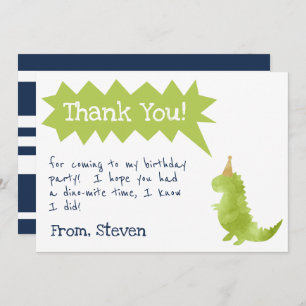 Dinosaur Invitation Stomp and Chomp Birthday boy