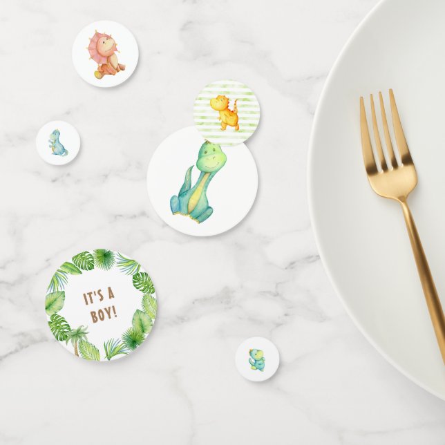 Dinosaur It's a Boy Confetti (Group)