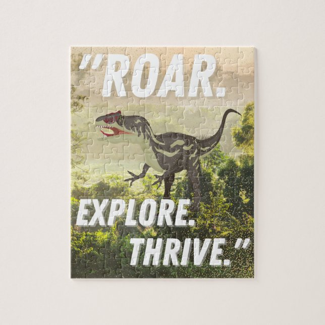 dinosaur jigsaw puzzle (Vertical)