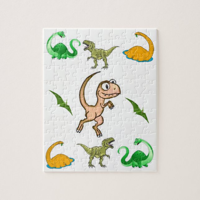 Dinosaur Jigsaw Puzzle (Vertical)