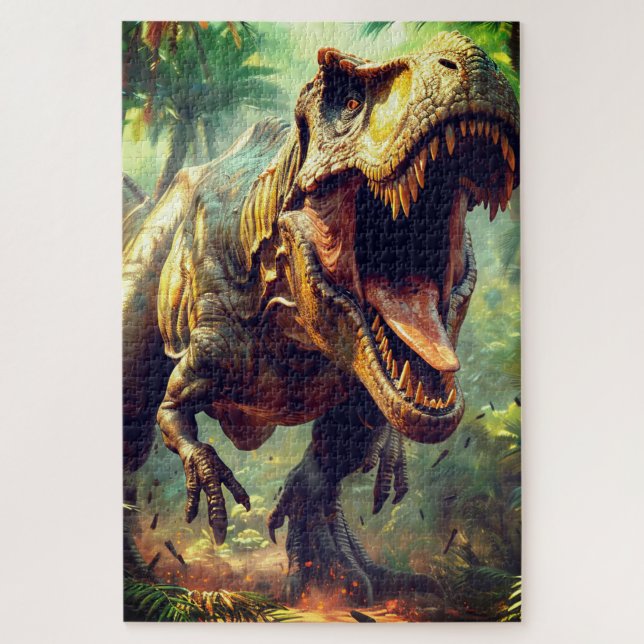 Dinosaur Jigsaw Puzzle (Vertical)