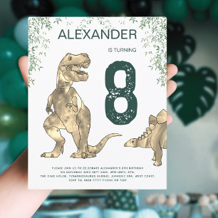 Dinosaur jungle T. rex boys Birthday Party Budget