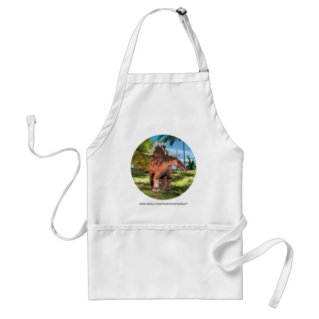Dinosaur Kentrosaurus Standard Apron (Front)