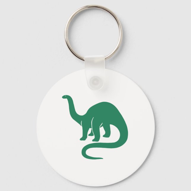 Dinosaur Keychain Green (Front)