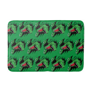 Dinosaur kids bath mat