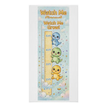 Dinosaur Kids Growth Chart — Watch Me Grow!