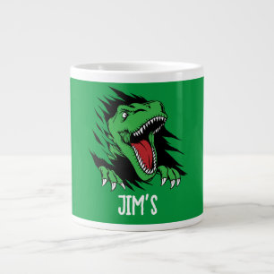 Dinosaur kids large coffee mug