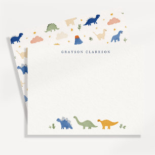 Dinosaur Kids Nursery Note Card