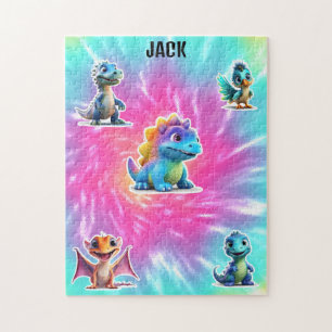 DINOSAUR KIDS PERSONALIZED JIGSAW PUZZLE