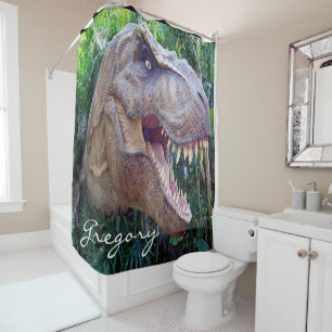 Dinosaur kids Shower Curtain