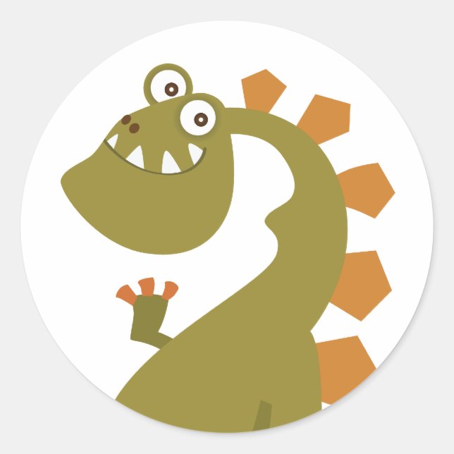 Dinosaur Land Sticker (Front)