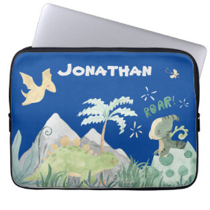 Dinosaur Laptop Sleeve