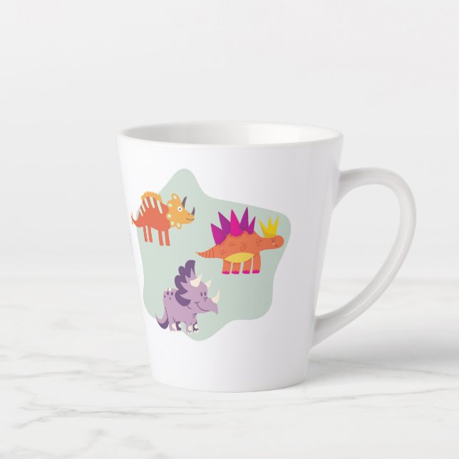 Dinosaur Latte Mug (Right)