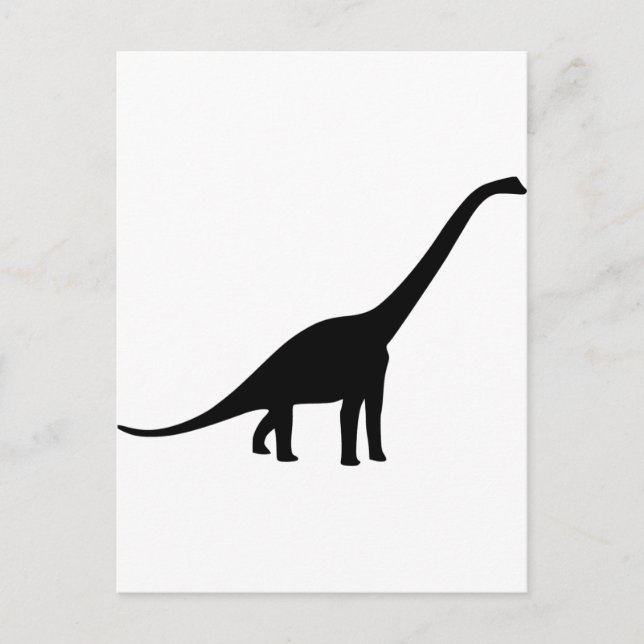 Dinosaur - Longneck Postcard (Front)