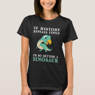 Dinosaur lover gift for adults diverse group  T-Shirt