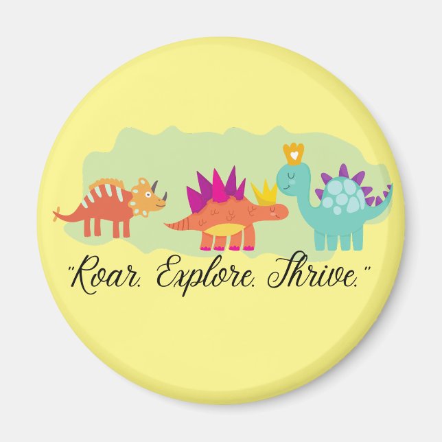 Dinosaur Magnet (Front)