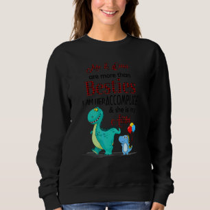 Dinosaur Me And Oma Are More Than Besties She is M Sweatshirt