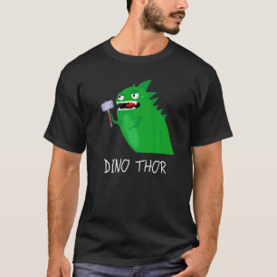 Dinosaur Men Viking DINO THOR T-Shirt