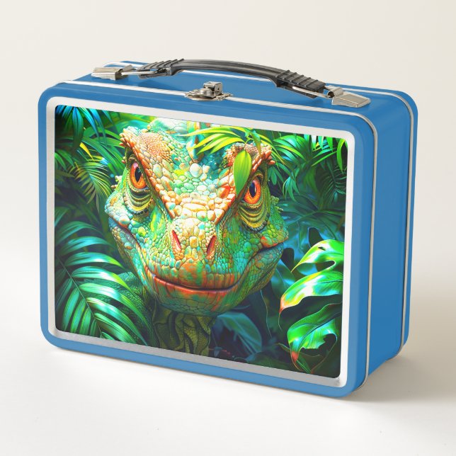 Dinosaur Metal Lunch Box (Front)