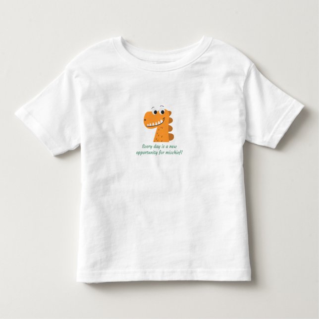 Dinosaur Mischief T-shirt (Front)