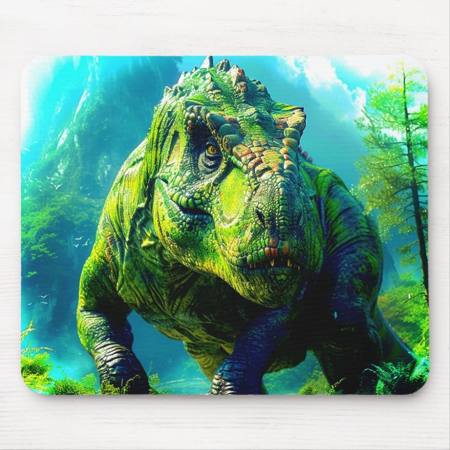 Dinosaur Mouse Pad (Front)