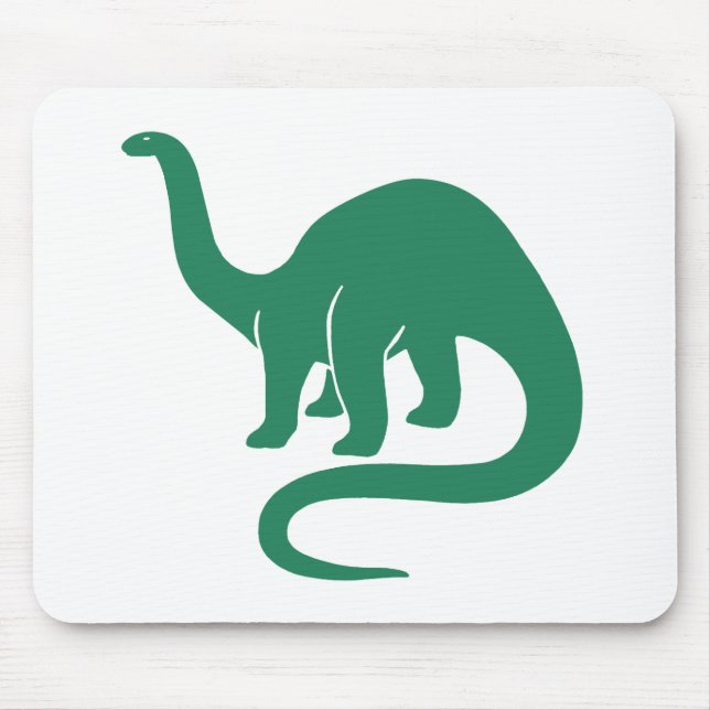 Dinosaur Mousepad - Green (Front)
