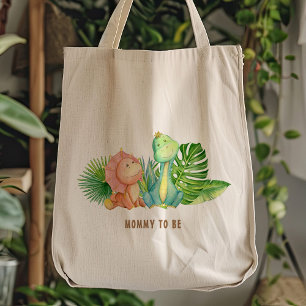 Dinosaur Mummy To Be Tote Bag