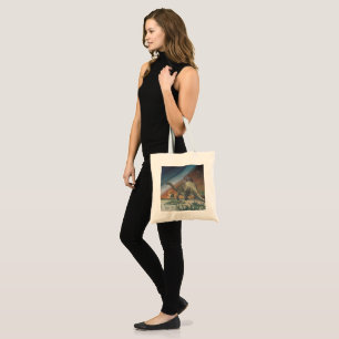 Dinosaur nap - tote bag