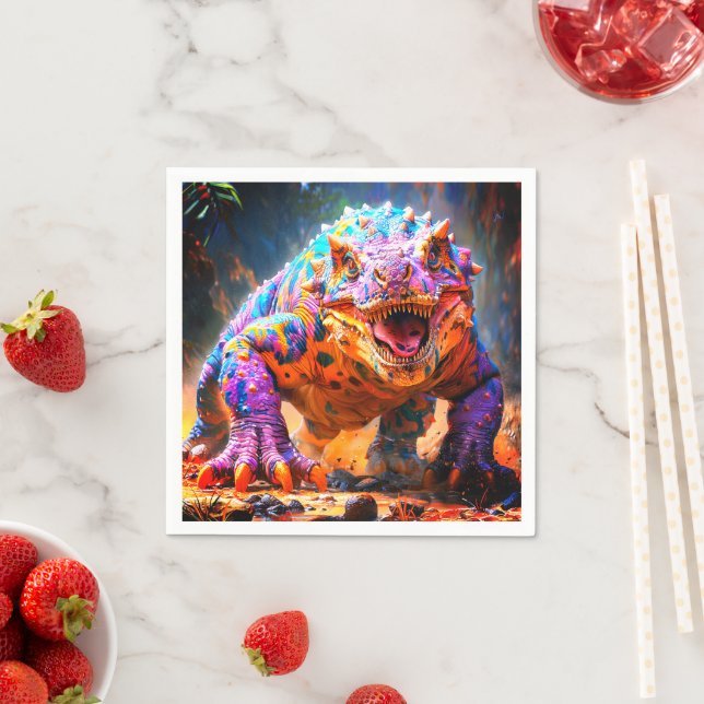DInosaur Napkin (Insitu)