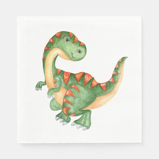 Dinosaur Napkin (Front)
