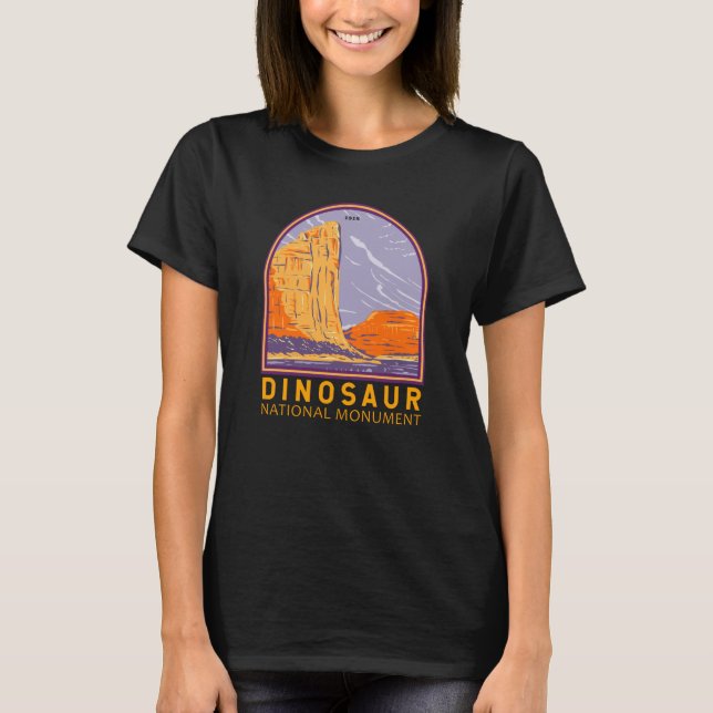 Dinosaur National Monument Vintage T-Shirt (Front)