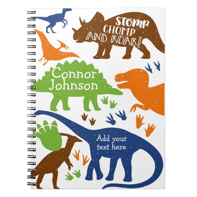 Dinosaur NoteBook (Front)