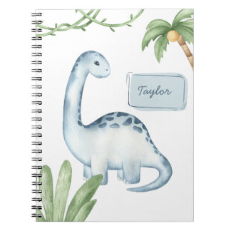 Dinosaur Notebook – Cute Prehistoric Journal 