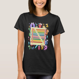 Dinosaur Numbers Idea For Kids & Teachers Maths Ab T-Shirt