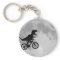 Dinosaur on a Bike In Sky With Moon