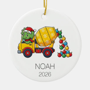 Dinosaur Ornament Dino Ornaments Excavator xmas