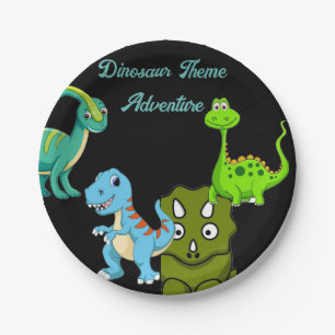 Dinosaur Paper Plate