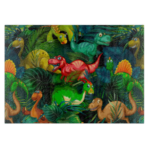 Dinosaur Park Cutting Board